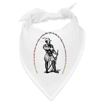 hecker4 - Bandana - Weiß - Vorne