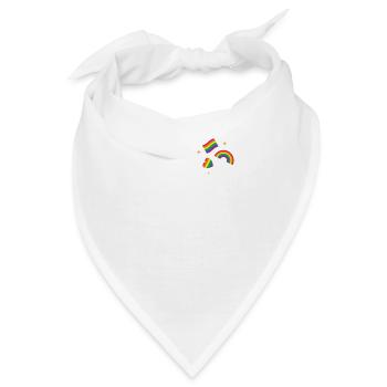 Pride - Bandana - Weiß - Vorne