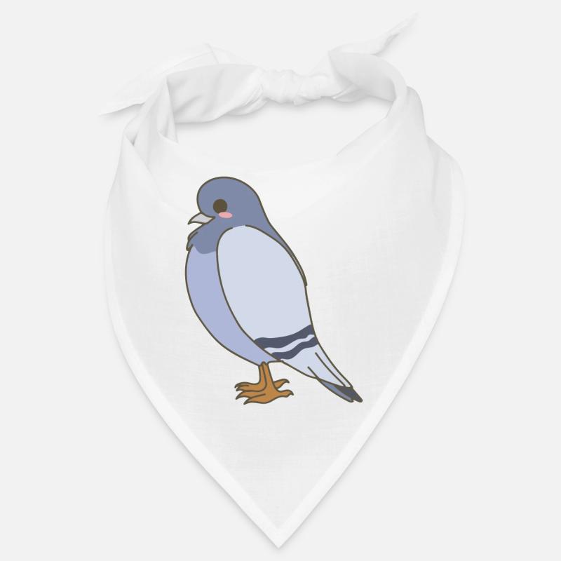 Taube - Bandana - Weiß