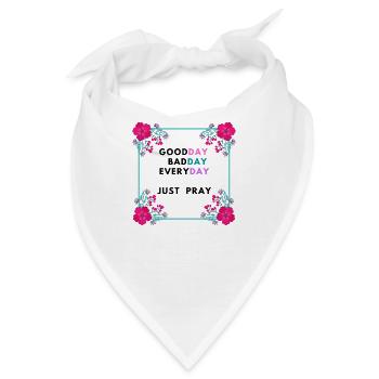 Jesus Christus,Jesus Christus,Jesus Christus,Jesus - Bandana - Weiß - Vorne