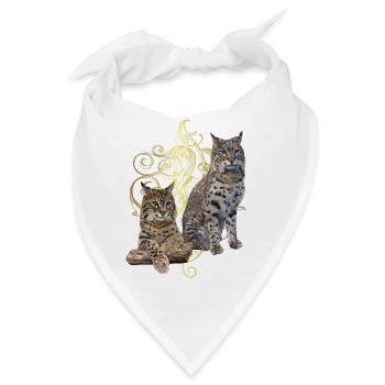 Luchs - Bandana - Weiß - Vorne