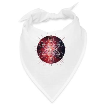METATRON Symbol - Bandana - Weiß - Vorne