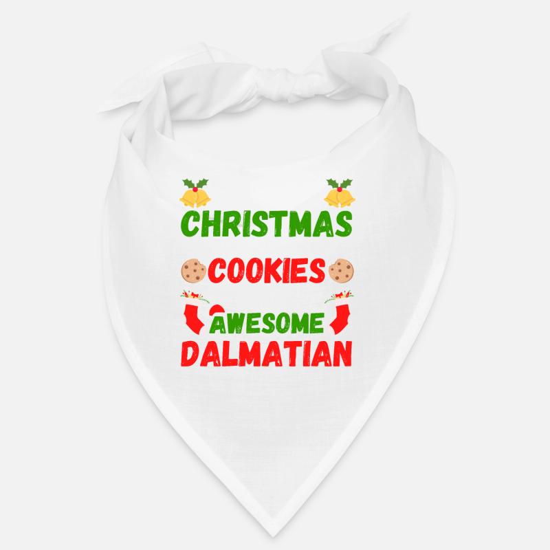 Biscuits dalmates de Noël Bandana