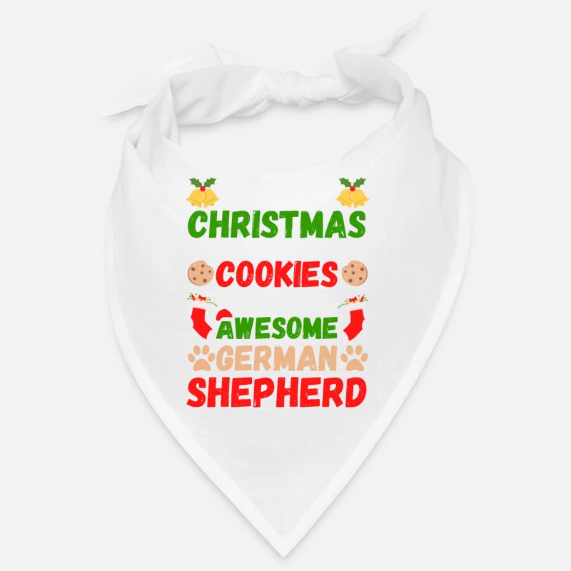 Biscuits de Noël berger allemand Bandana