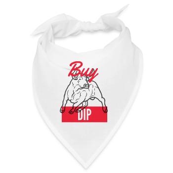Buy The Dip 1 - Bandana - Weiß - Vorne