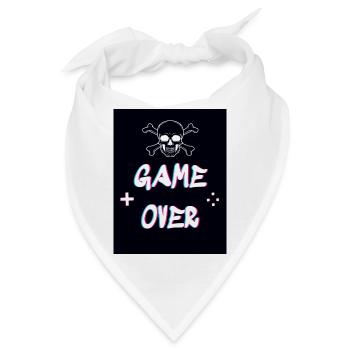 Game Over - Bandana - Weiß - Vorne