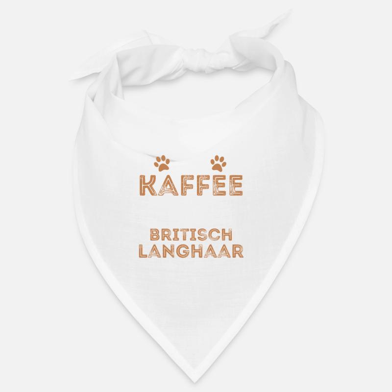 Café british Longhair Cat Bandana