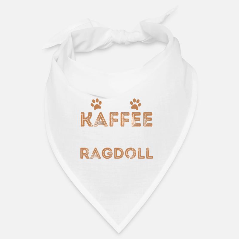 Ragdoll Katze Kaffee Cafe Bandana