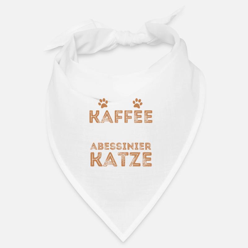 Abyssinian Cat Coffee Cafe Bandana