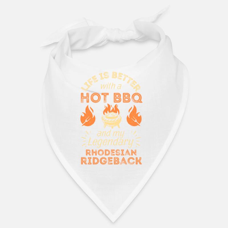 BBQ Grilling and Rhodesian Ridgeback Lovers Bandana