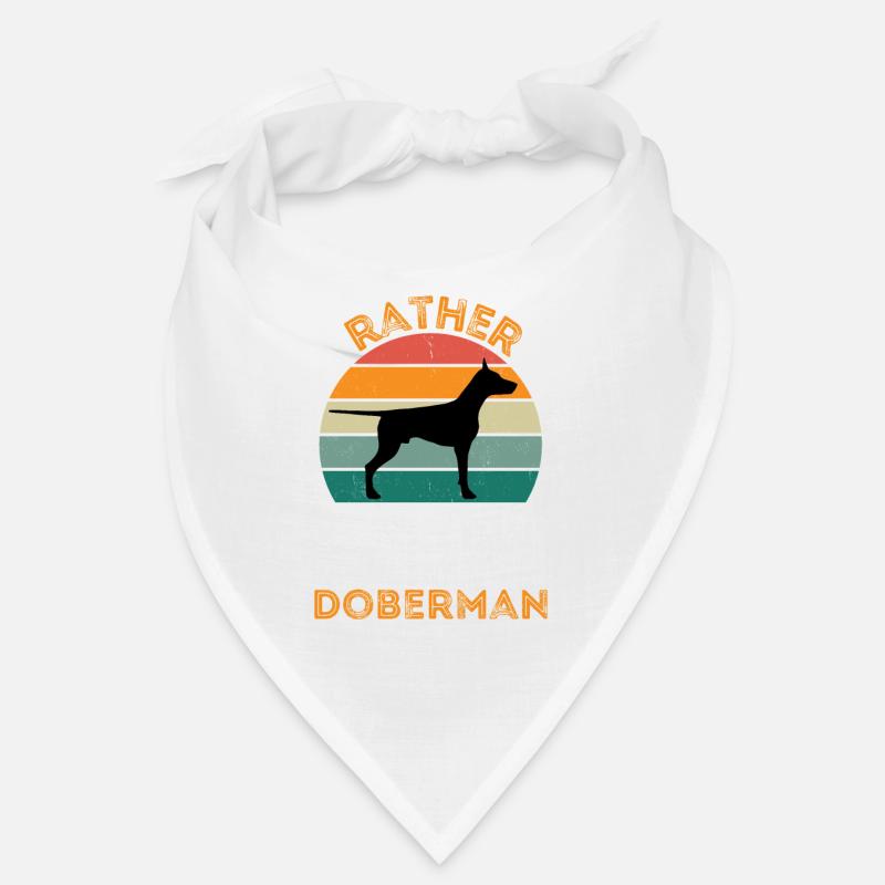 Dobermann Vintage Retro Bandana