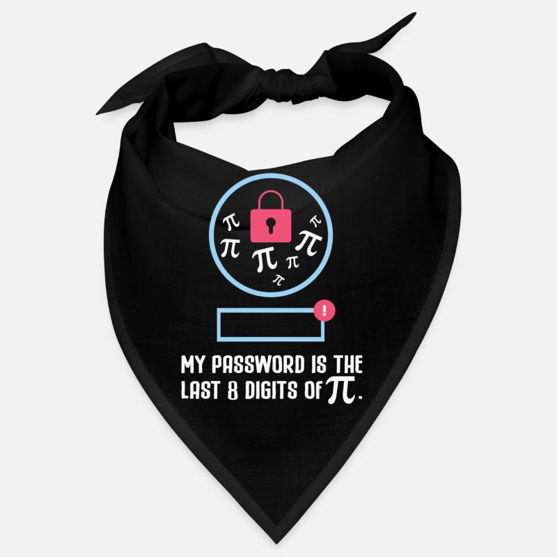 Math Teacher My Password is the Last 8 Digits of Bandana