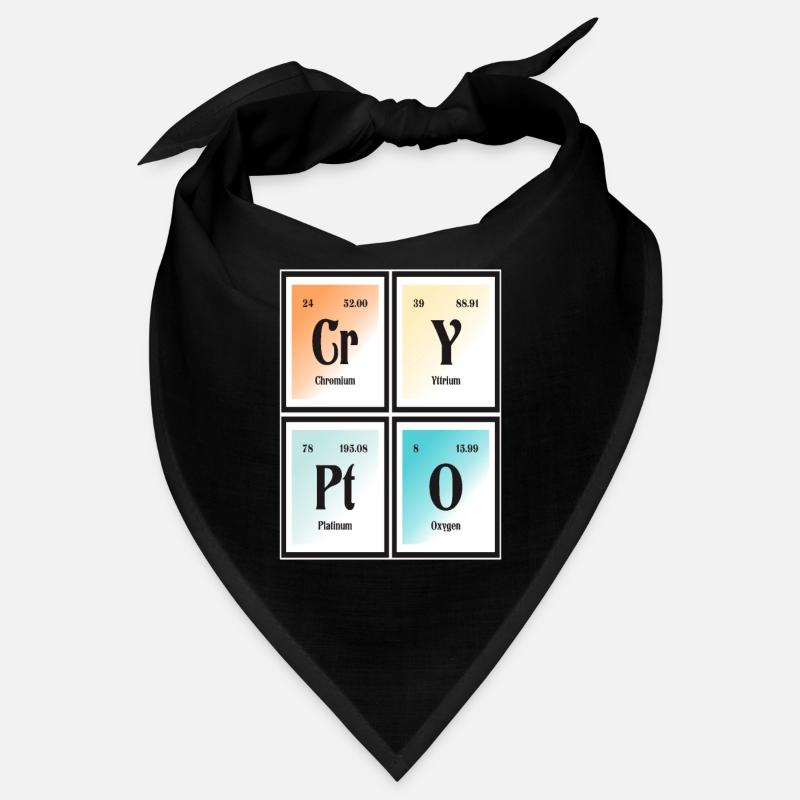 Crypto - Periodensystem der Elemente. Bandana