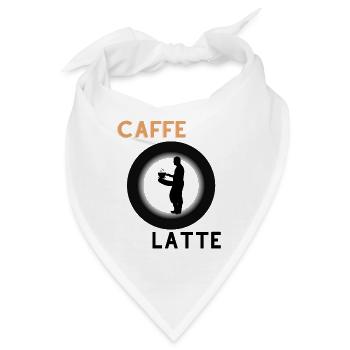 Caffe Latte - Bandana - Weiß - Vorne