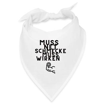 GYM - Bandana - Weiß - Vorne