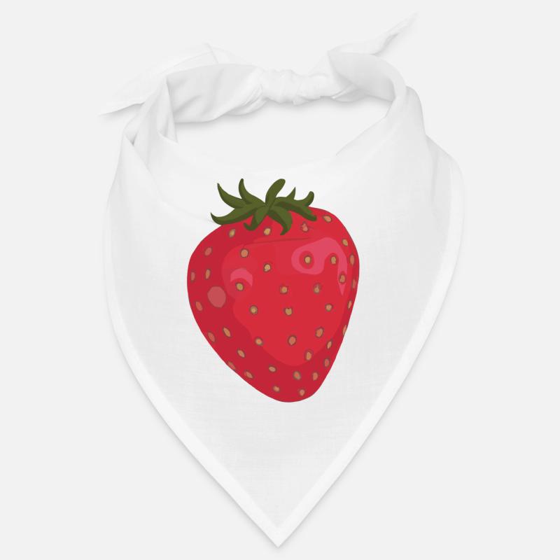 Idée cadeau d’illustration de fraise Bandana