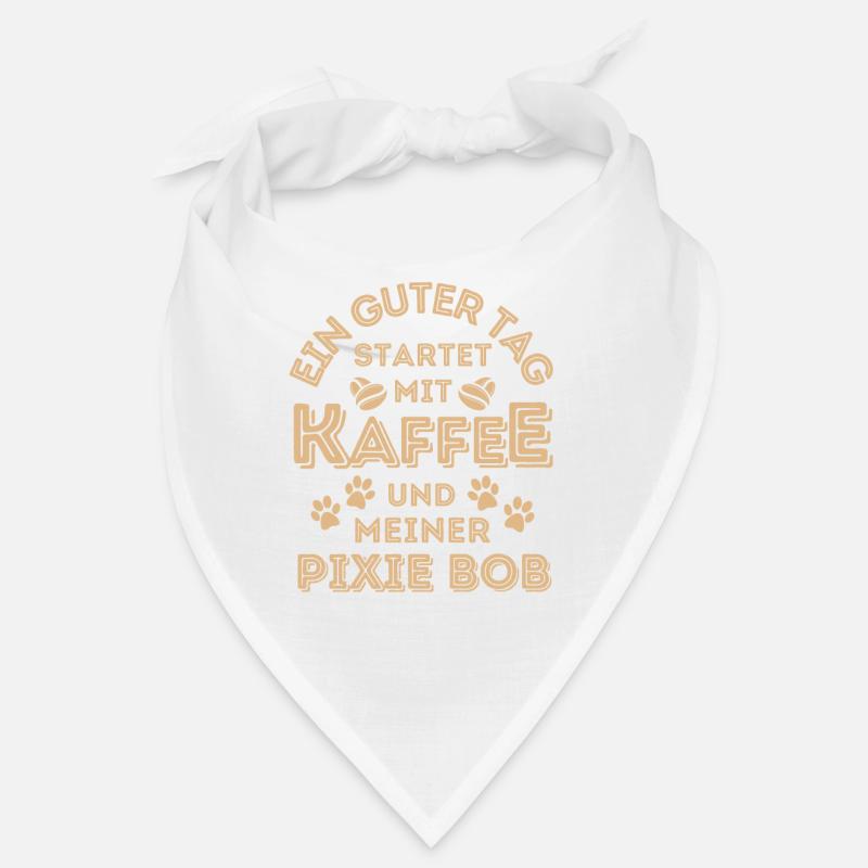 Pixie Bob Katze Kaffee Cafe Bandana