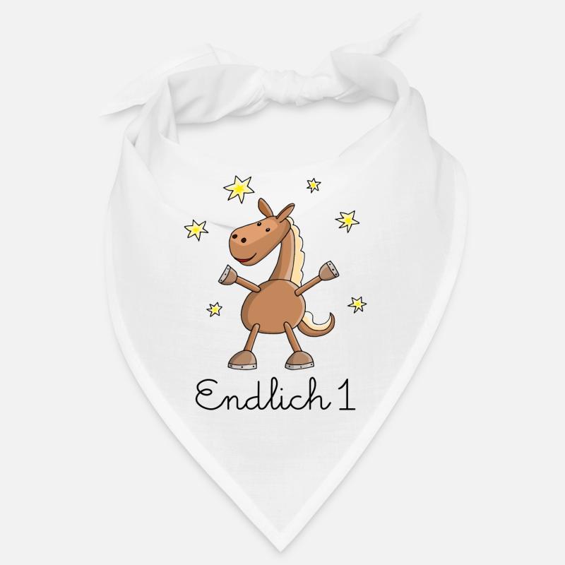 Pferd "Endlich 1." Erster Geburtstag Bandana