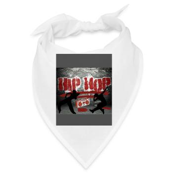 Hip Hop - Bandana - Weiß - Vorne