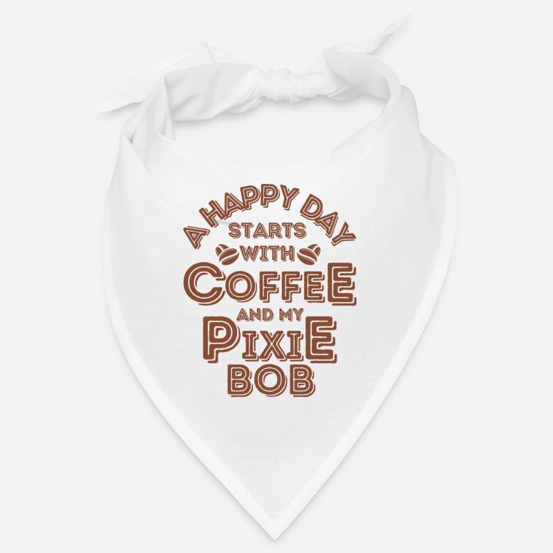 Pixie Bob Katze Kaffee Cafe Bandana
