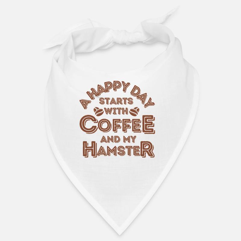 Hamster Coffee Cafe Bandana
