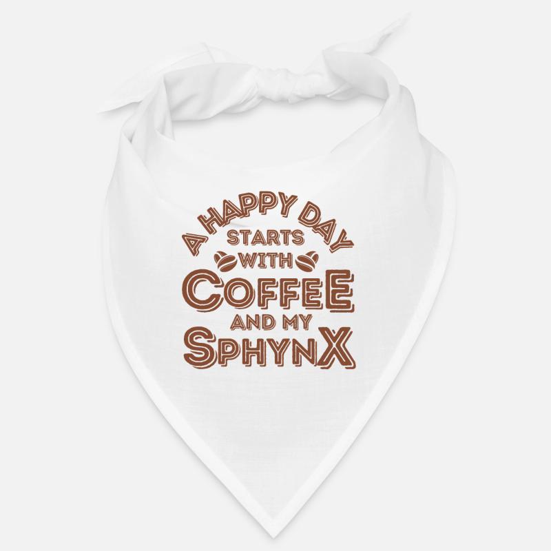 Café Sphynx Cat Café Bandana