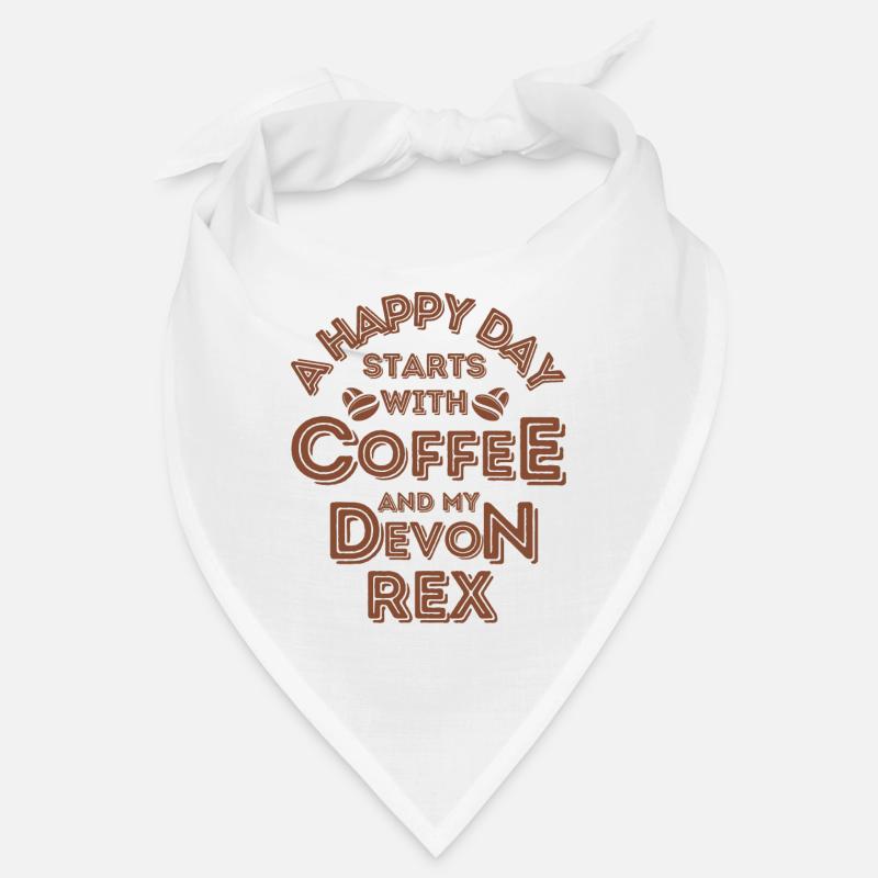 Devon Rex Cat Café Café Bandana