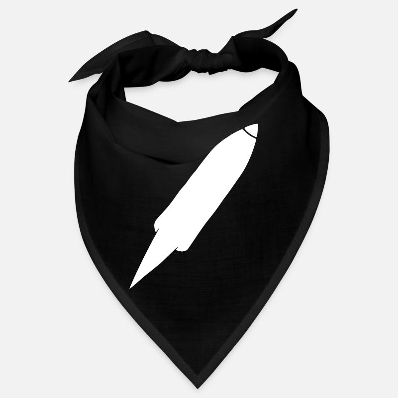 Vecteur de vol spatial spatial de fusée spatiale Bandana