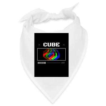 Cube - Bandana - Weiß - Vorne