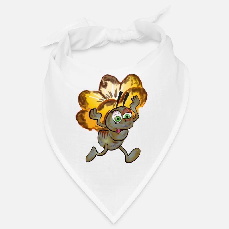 Fourmi zombie avec une fleur Bandana