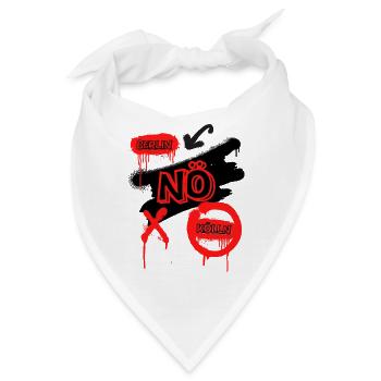 Berlin NÖ Kölln - Cooles Statement Shirt Berlin - Bandana - Weiß - Vorne