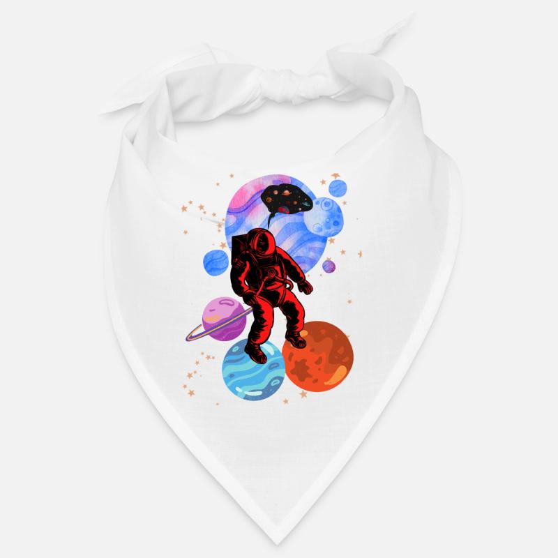 Astronaut Stencil Styles Bandana