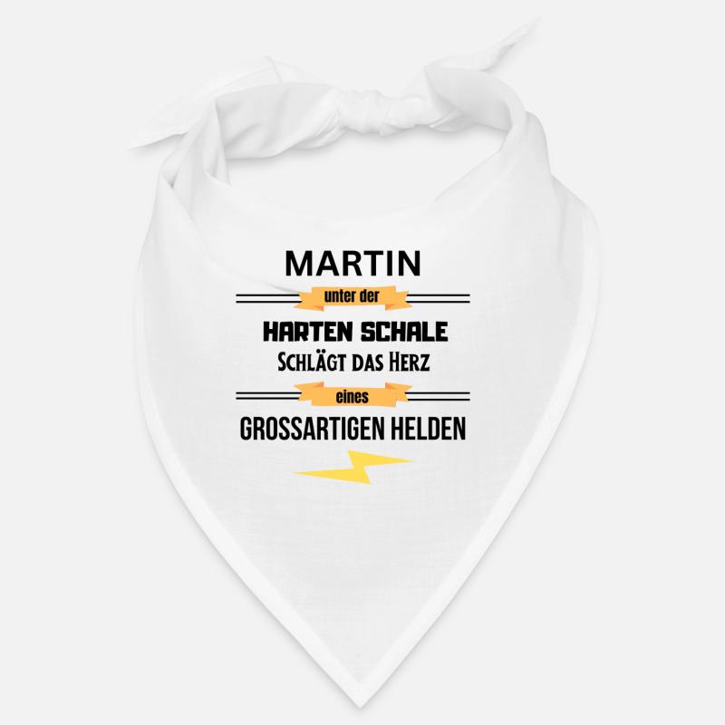 Martin unter harte Schale eines Großartigen Helden Bandana