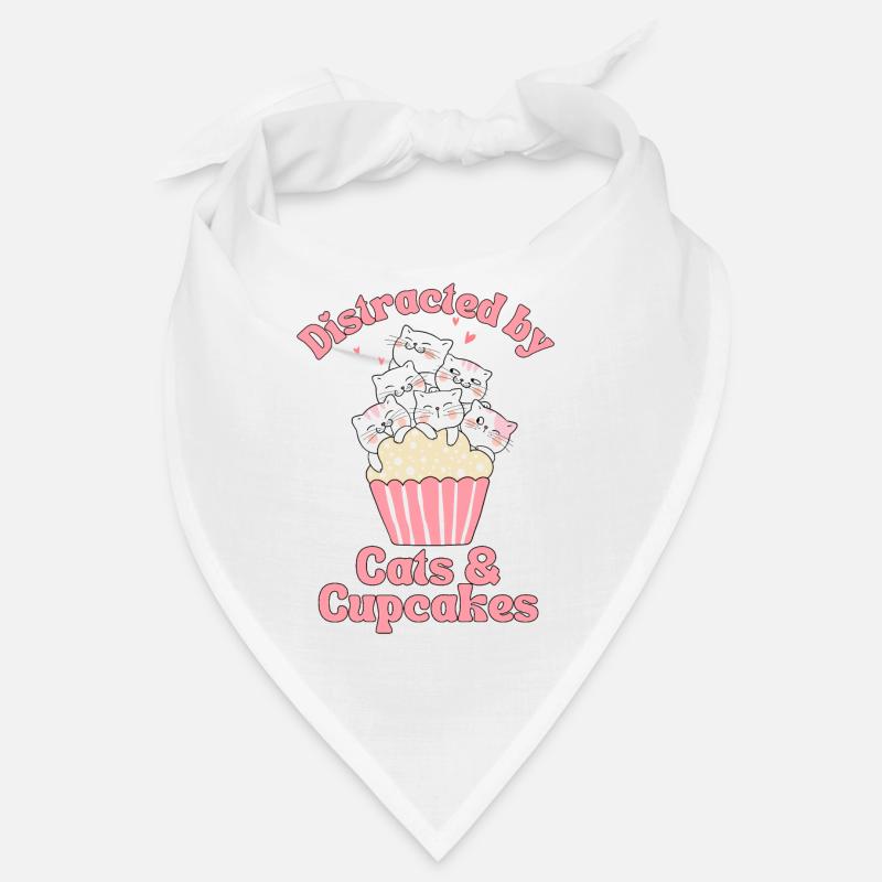 Cat Cupcake kawaii Cupcake et Cat Lovers Bandana