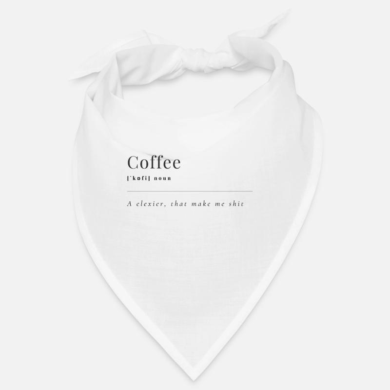 Coffee Definition Bandana