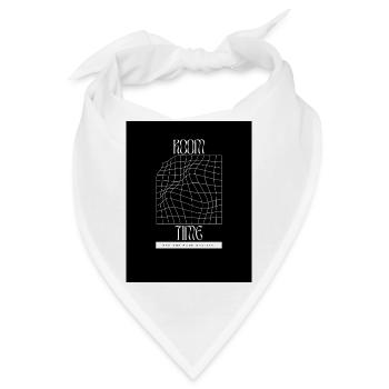 Raum und Zeit - Bandana - Weiß - Vorne