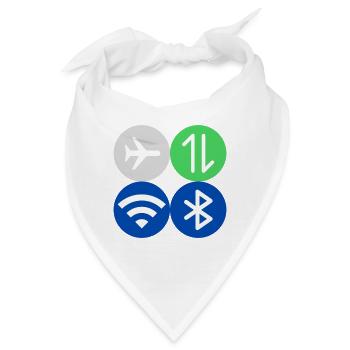 Quick Menu - Bandana - Weiß - Vorne