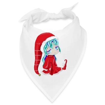 Chibi Noel der Gute - Bandana - Weiß - Vorne