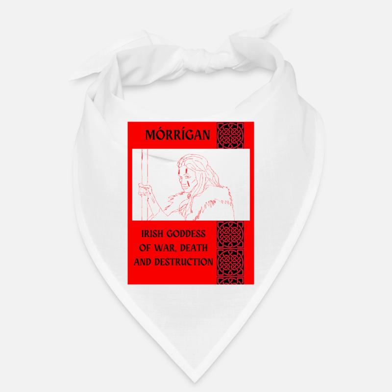 MÓRRÍGAN, DÉESSE IRLANDAISE DE LA GUERRE. Bandana