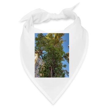 Baum mitten in der Stadt - Bandana - Weiß - Vorne