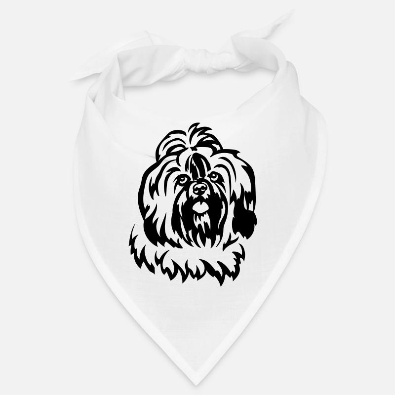 Shih-Tzu Head Bandana