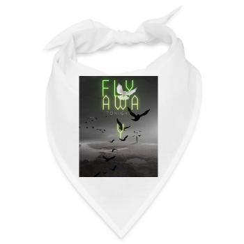 FLY AWAYDesign - Bandana - Weiß - Vorne
