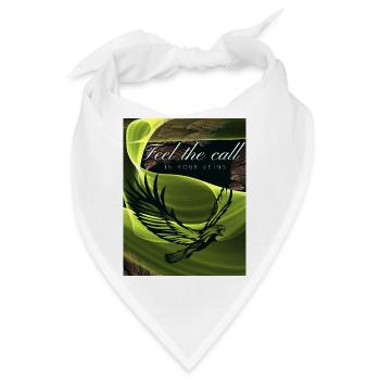 Feel the call Design - Bandana - Weiß - Vorne