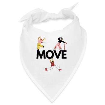 MOVE - Bandana - Weiß - Vorne
