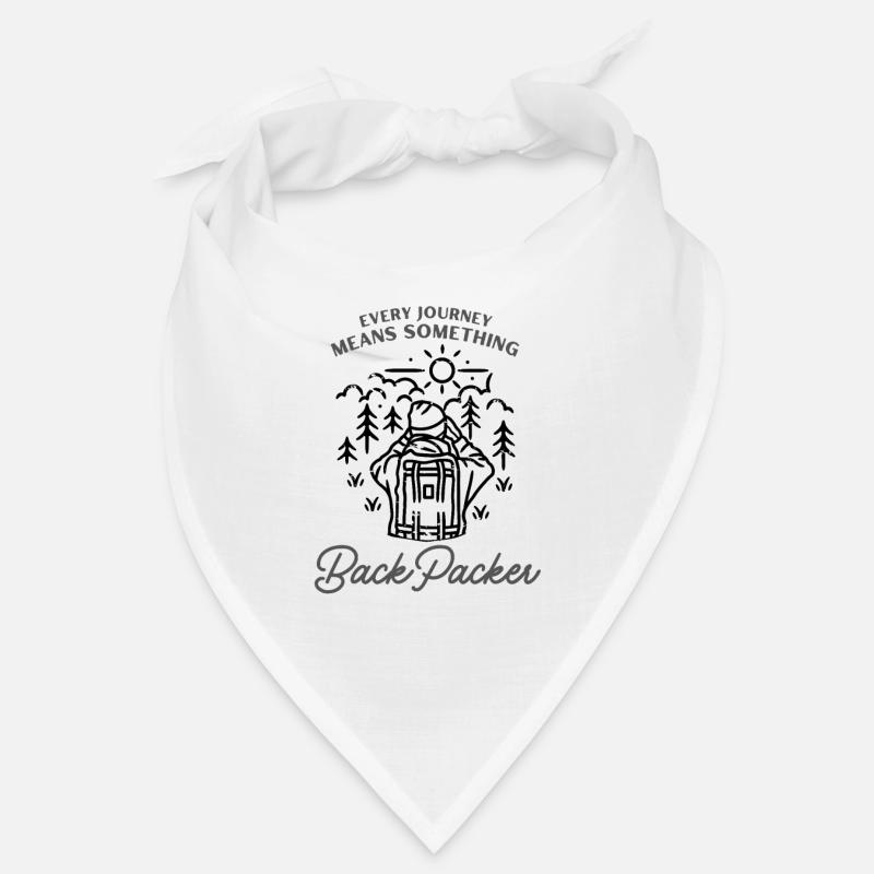 Every Journey means something Backpacker Bandana