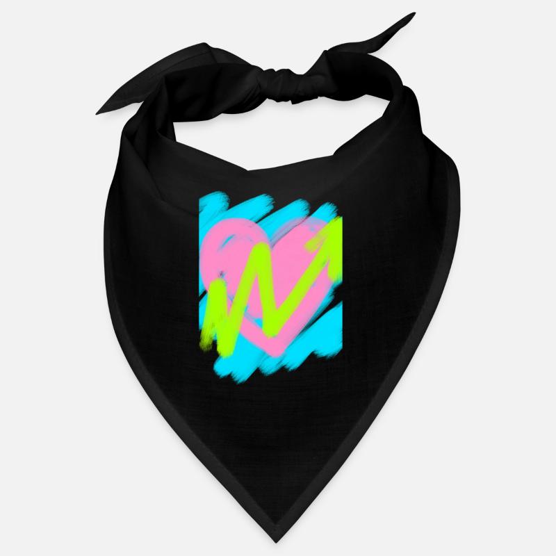 Herz mit Marker Bandana