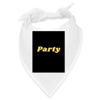 fun - Bandana - Weiß - Vorne