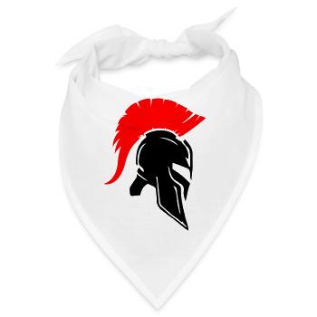 Spartaner - Bandana - Weiß - Vorne