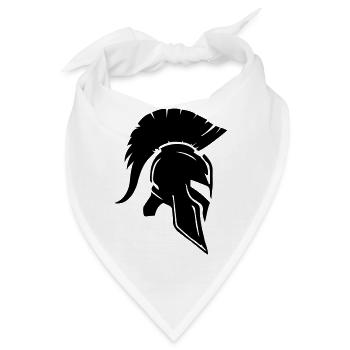 Spartaner - Bandana - Weiß - Vorne