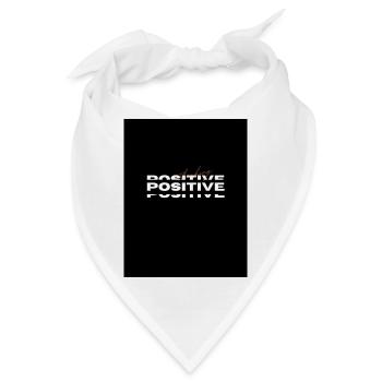 Positive T Shirt - Bandana - Weiß - Vorne